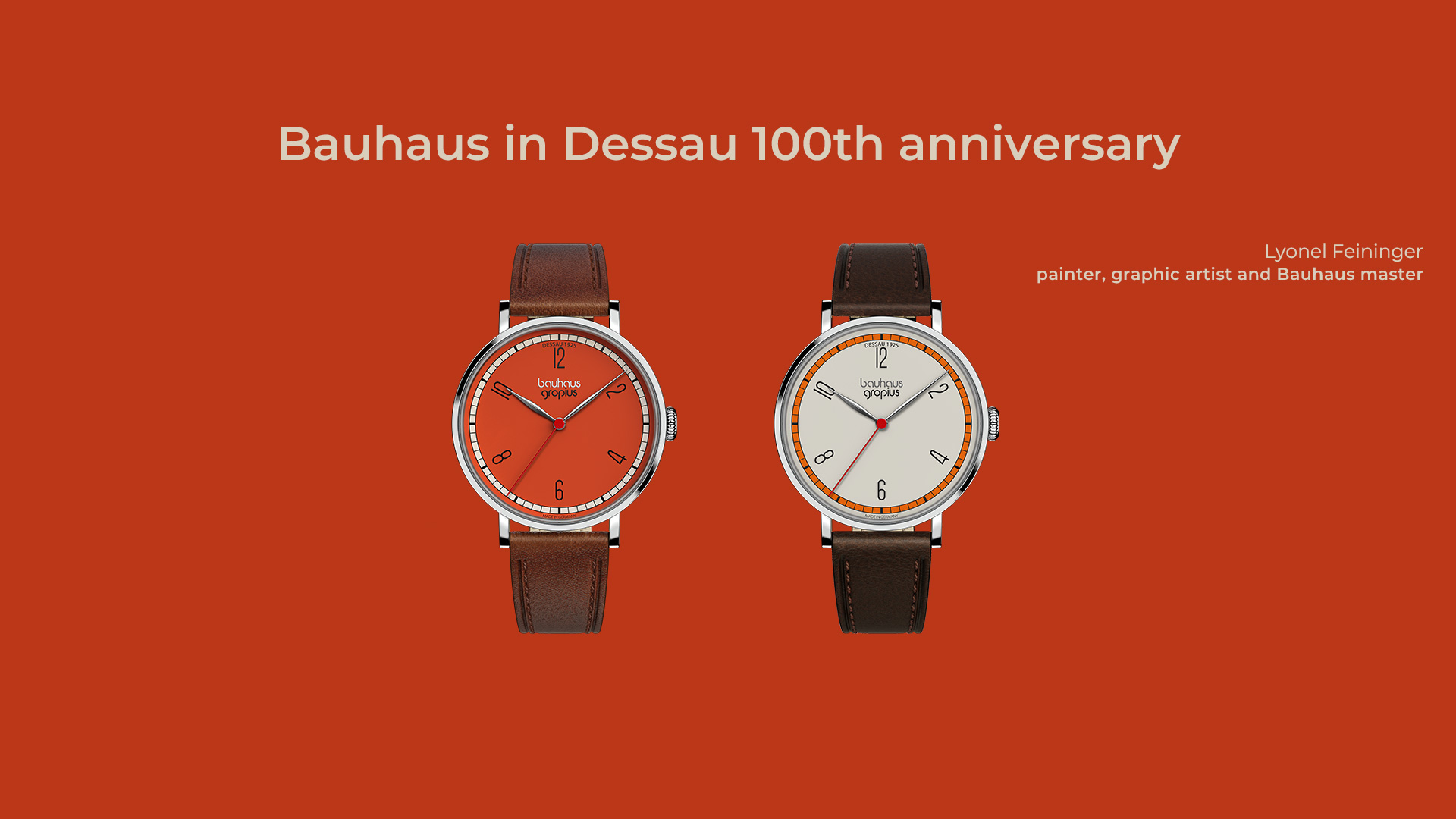 Bauhaus in Dessau 100th anniversary
